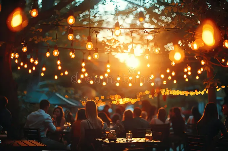 Night food festival